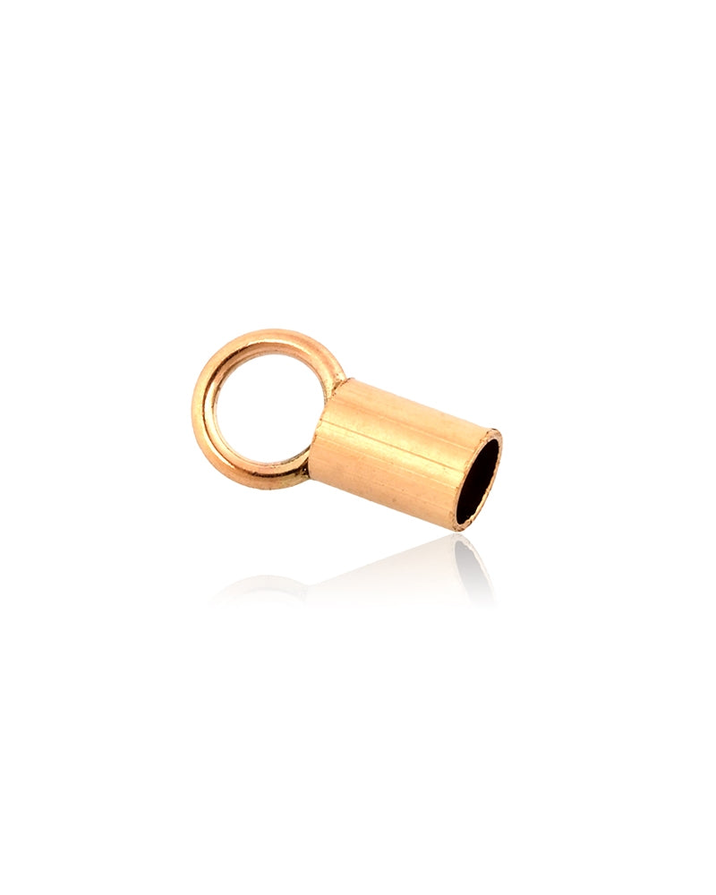 Yellow Gold-Filled End Cap 2.1mm * 4mm
