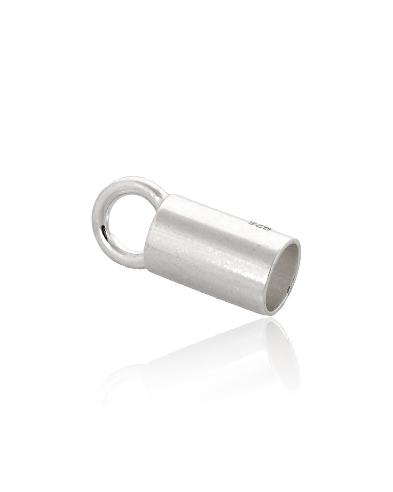 925 Sterling Silver End Cap 3mm X7.5mm