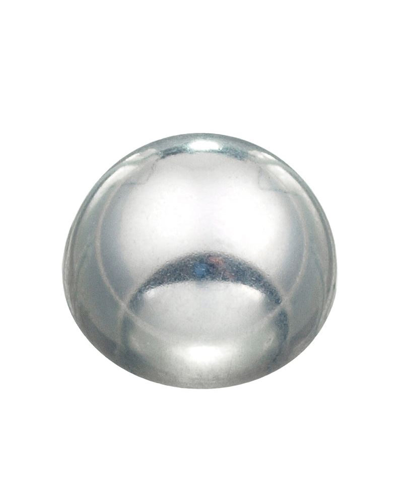925 Sterling Silver Half Ball 18mm