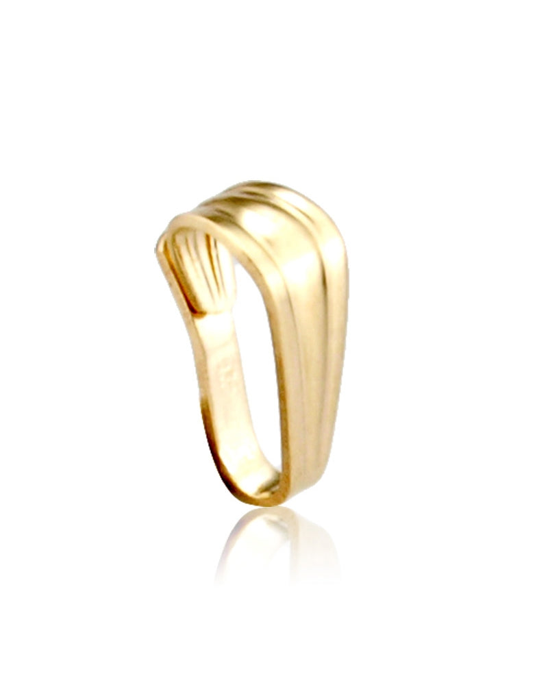 14K Yellow Gold Locket Bail 5.2mm