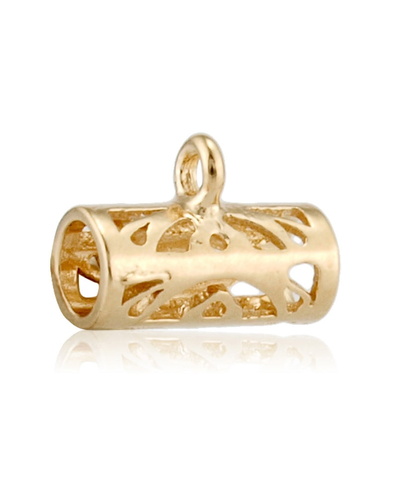 14K Yellow Gold Large Filigree Bail (35066-0200-000)