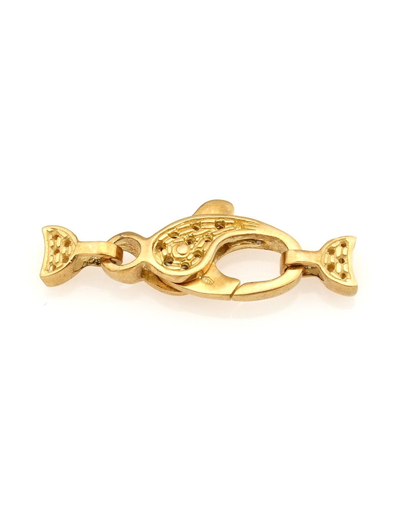 18K Yellow Gold Large Size Lobster Clasp 21mm