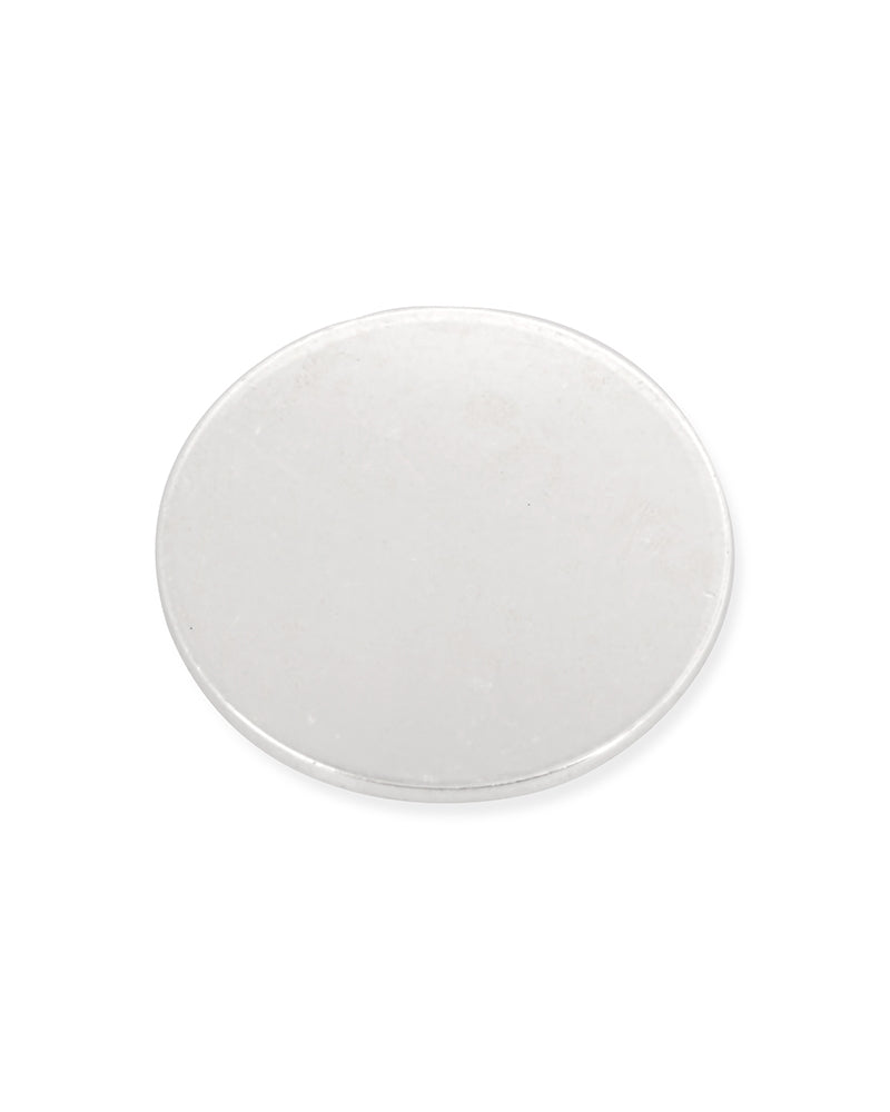 925 Sterling Silver Disc 25mm/1mm