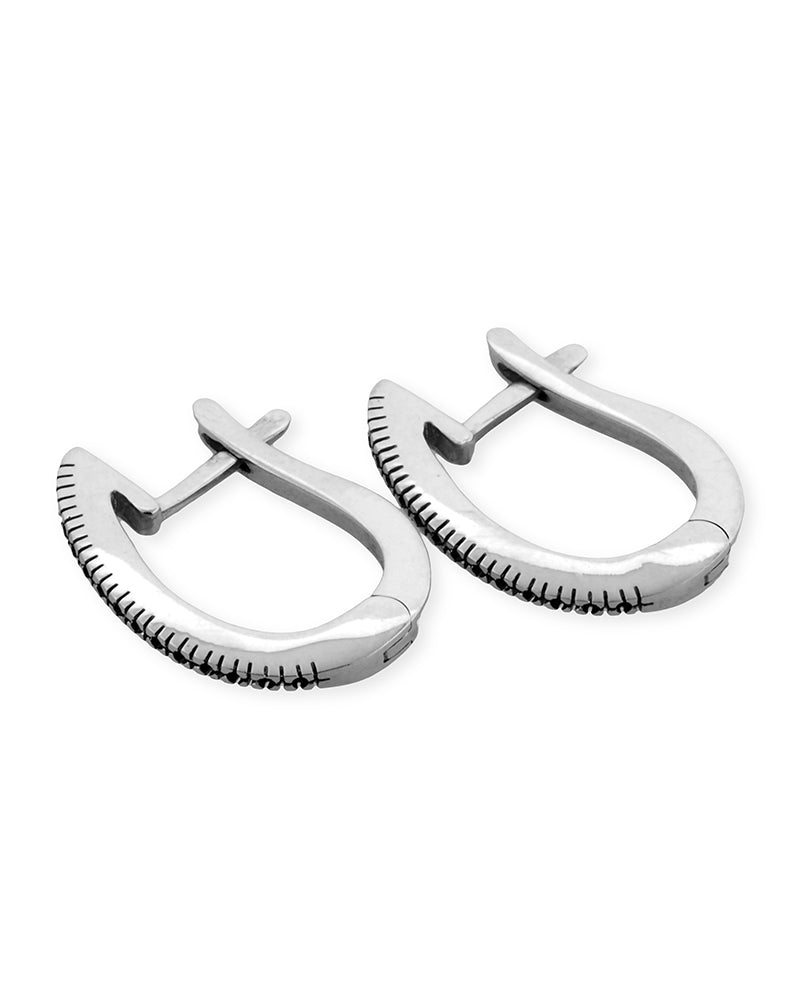 18K White Gold Earring For 0.5Pt Stones (Total 14Pt)