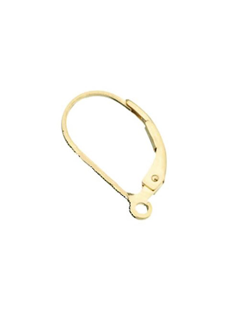 Yellow Gold Filled Lever Back Earring