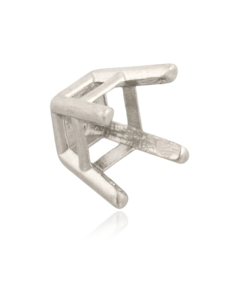 14K White Gold Princess 4-Prong Basket Cast 28Pt (3.5mm) (30617-0300-000)