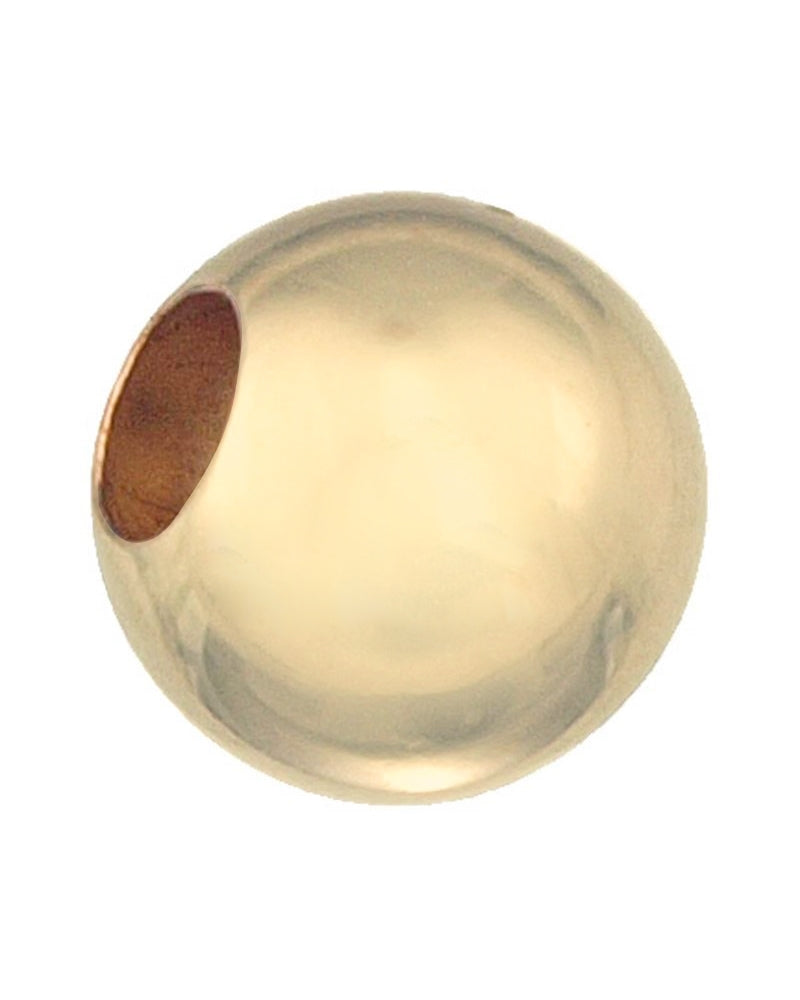 Yellow Gold Filled Seamless Round Bead