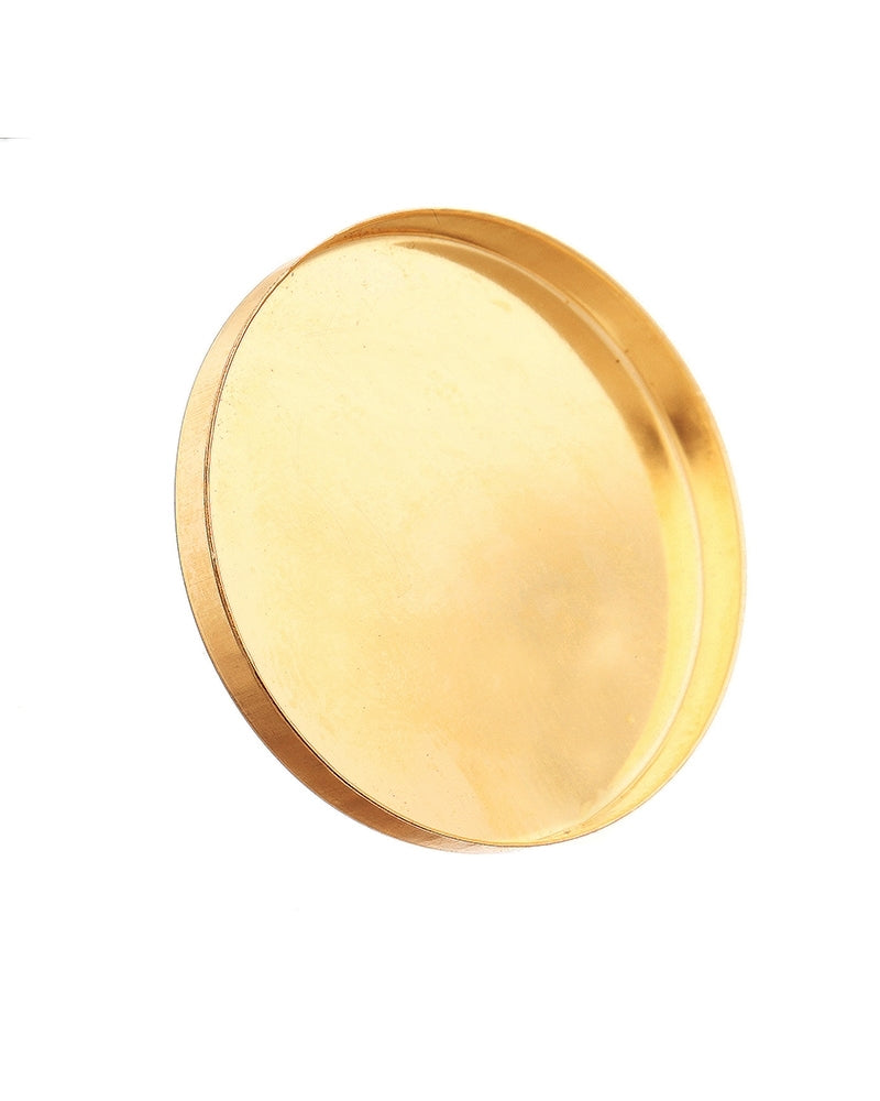 Yellow Gold Filled Bezel Cup 30mm
