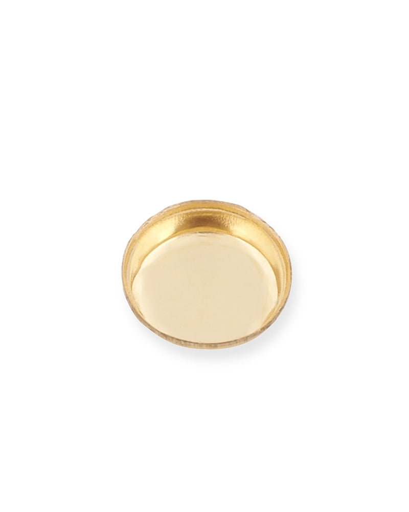 Yellow Gold Filled Bezel Cup 4mm