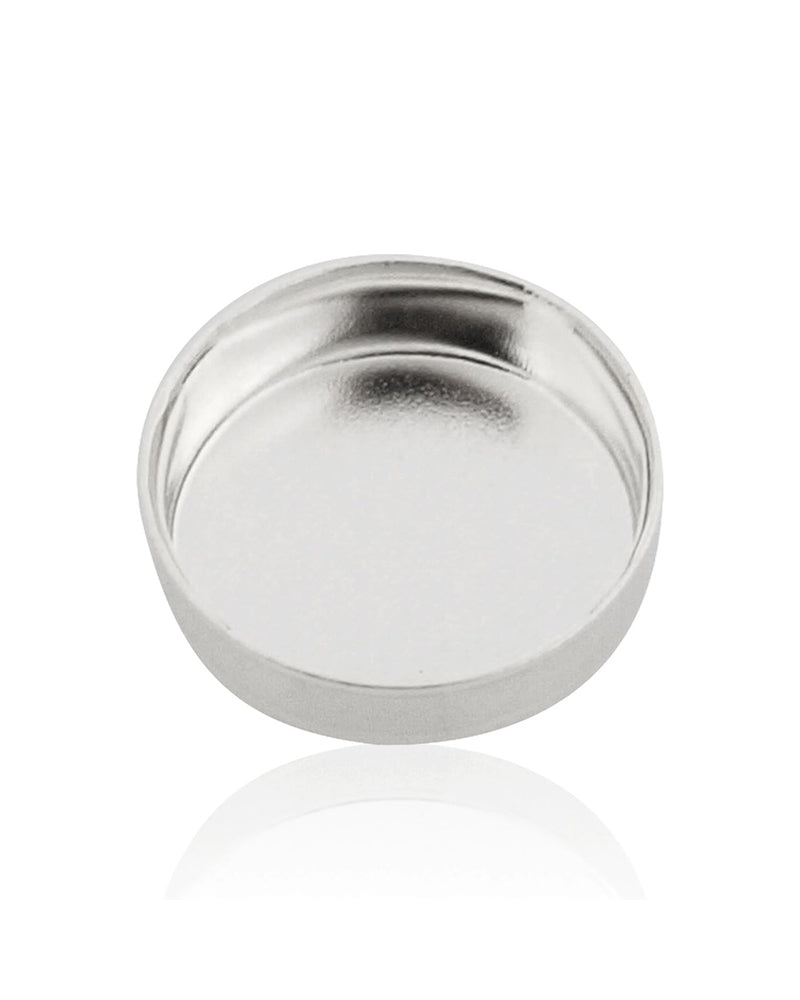 925 Sterling Silver Bezel Cup 7mm