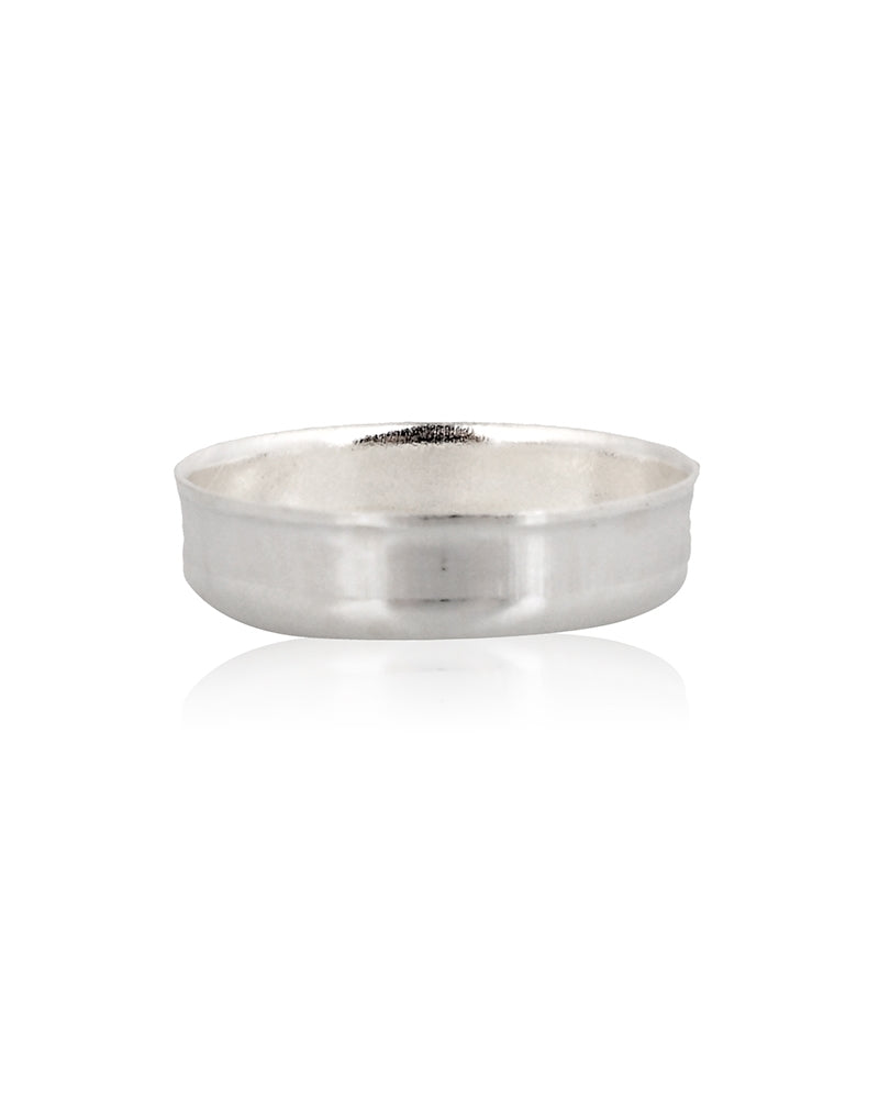 925 Sterling Silver Bezel Cup 8mm