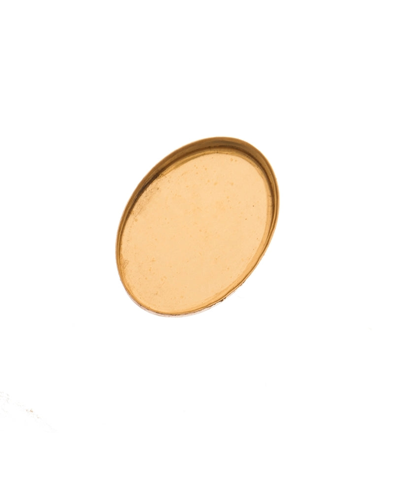 Yellow Gold Filled Bezel Cup 13/18mm