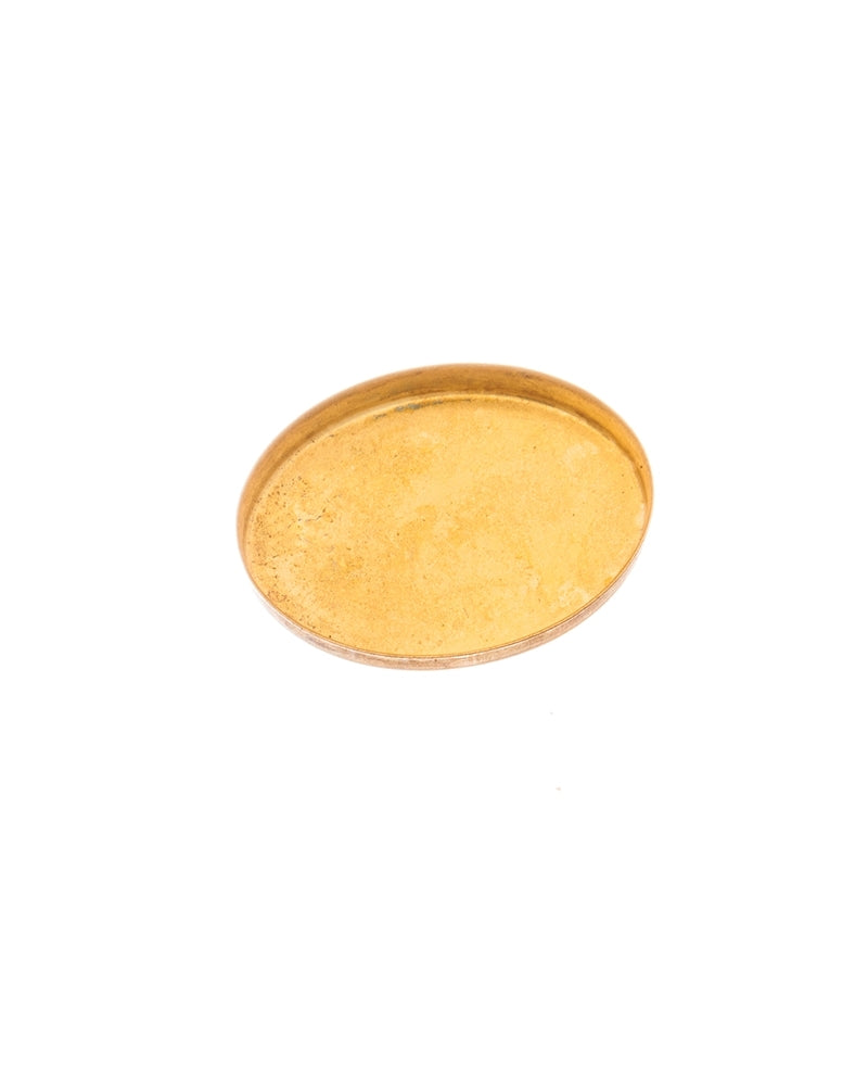 Yellow Gold Filled Low Bezel Cup 10/12mm
