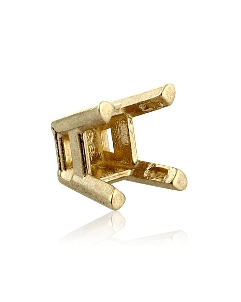 14KY 3.5mm Basket Square Cast 4Prg W/Seats 39631-0200-000