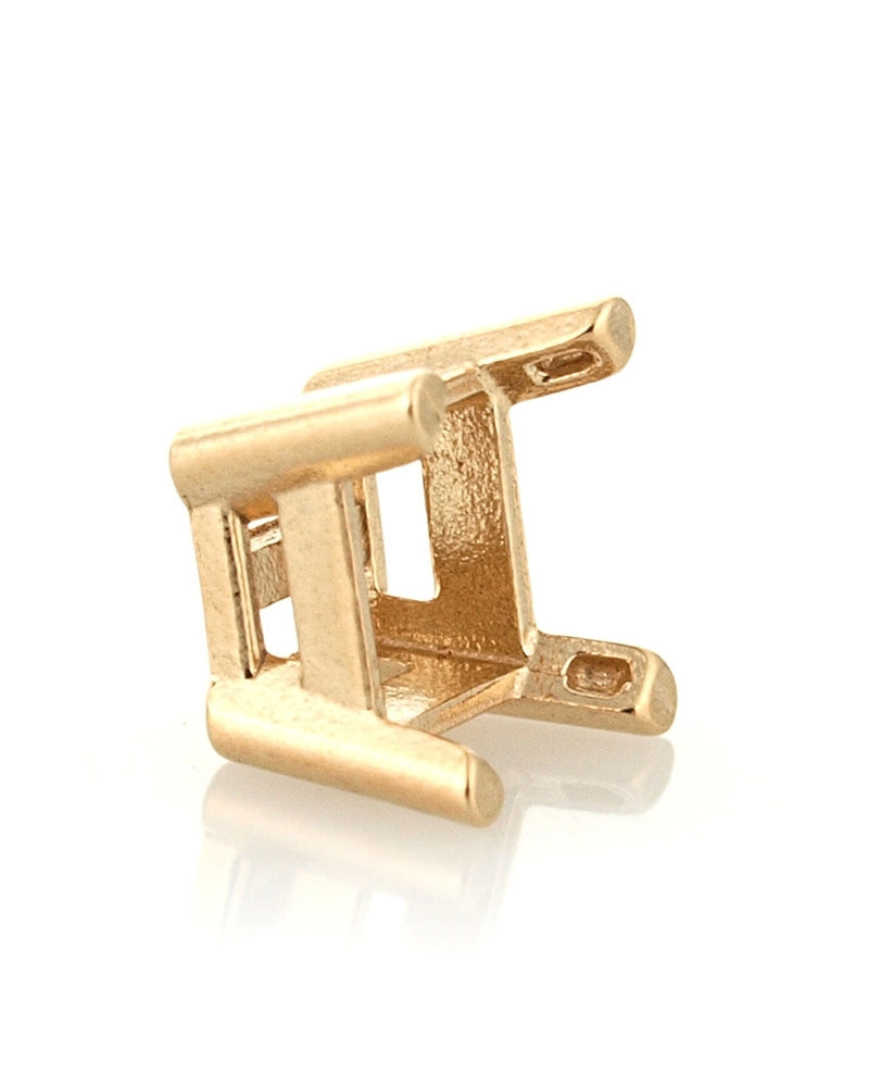 14KY 4.75mm Square Basket Setting 39634-0200-000