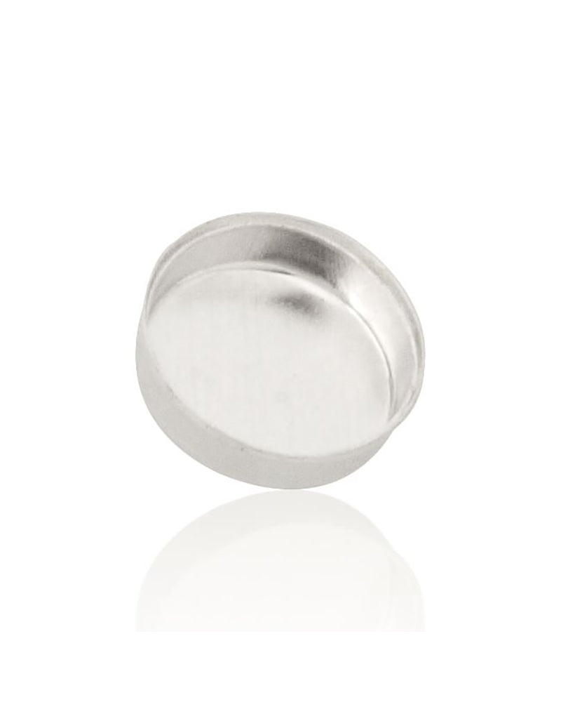 925 Sterling Silver Bezel Cup 6mm