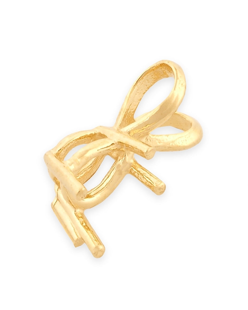 14K Yellow Gold Pear Shape Setting Pendant 3X5mm