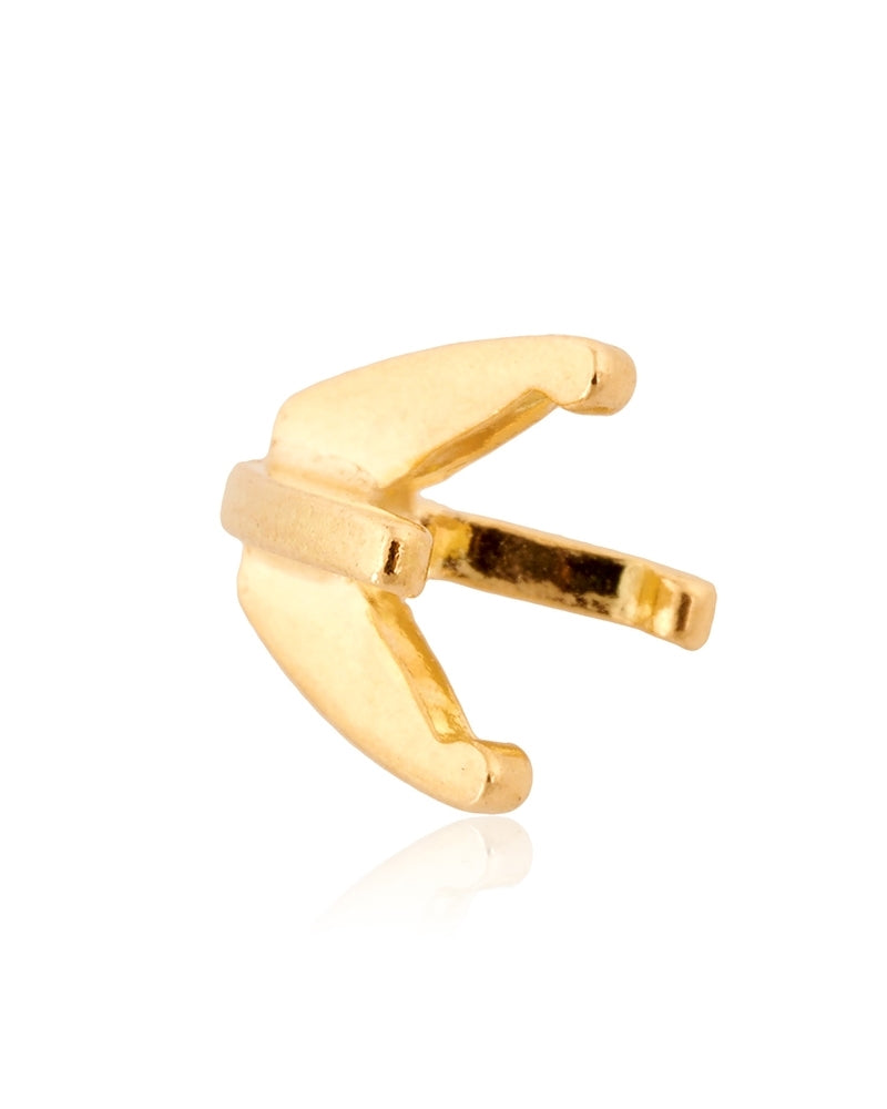 18K Yellow Gold 4 Prongs Cast Martini Setting 50Pt
