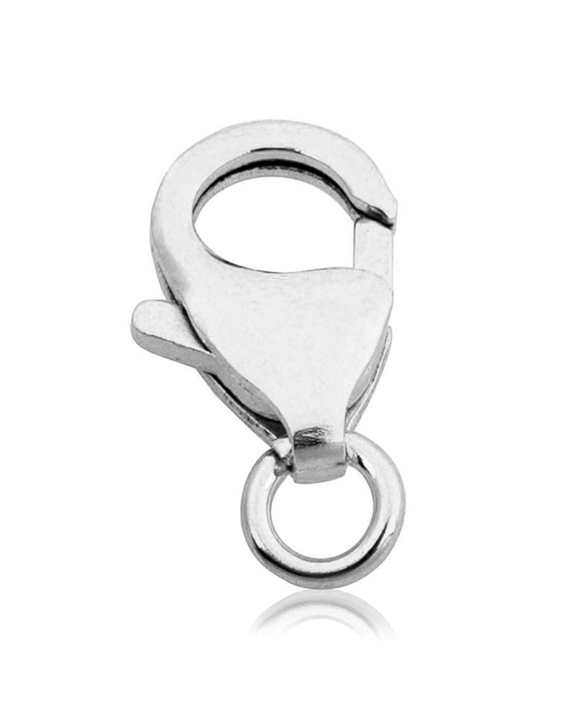 925 Sterling Silver Fishlock Clasp 12mm