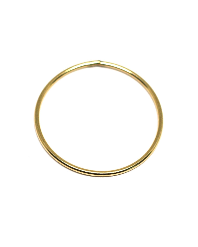 Yellow Gold Filled Soldered Jump Ring 1.4X22mm