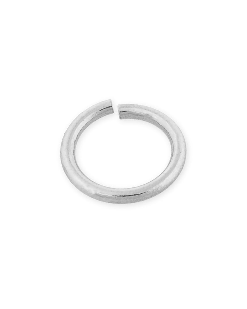925 Sterling Silver Open Jump Ring 0.9X3.5mm