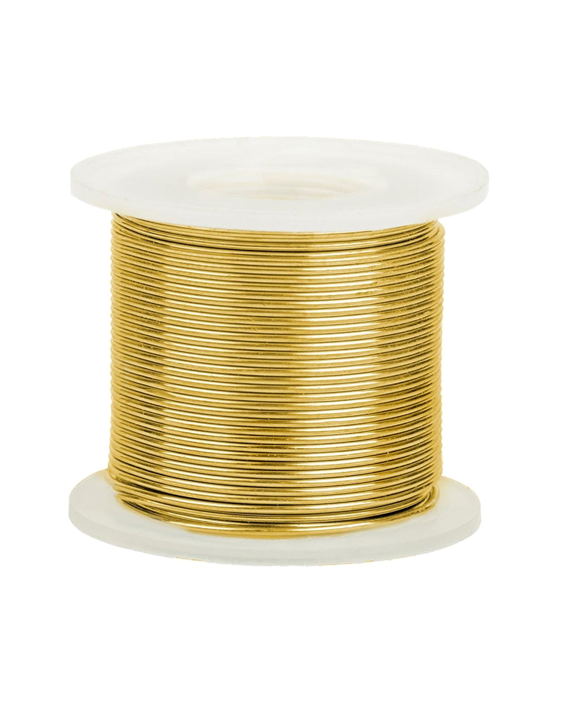 Yellow Gold Filled Round Wire (Thickness: 0.25mm - 4mm)