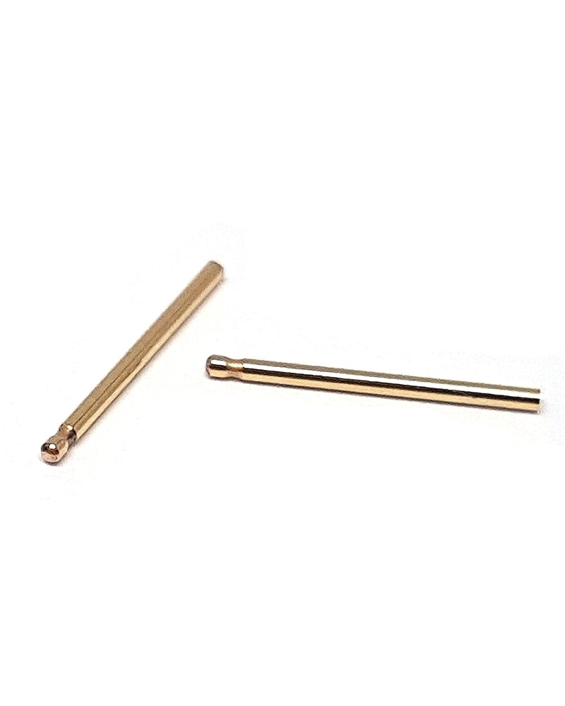 Gold Filled 0.8mm * 11mm Single Notch Post