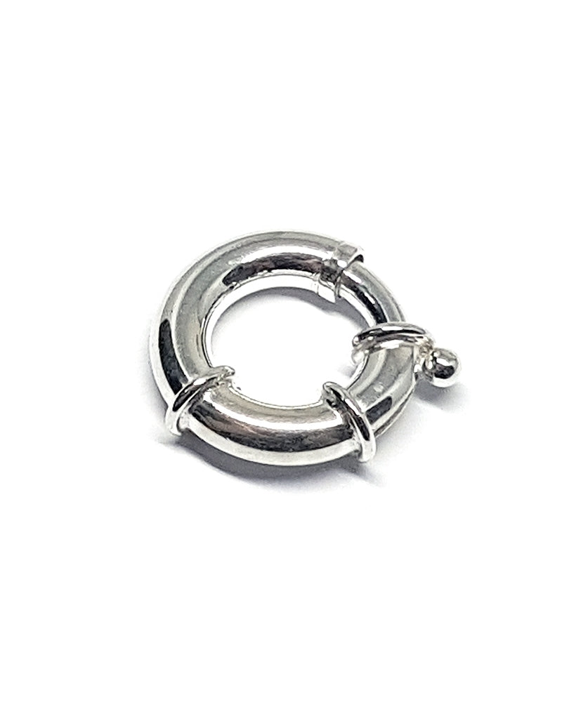 925 Sterling Silver Spring Clasp 18mm