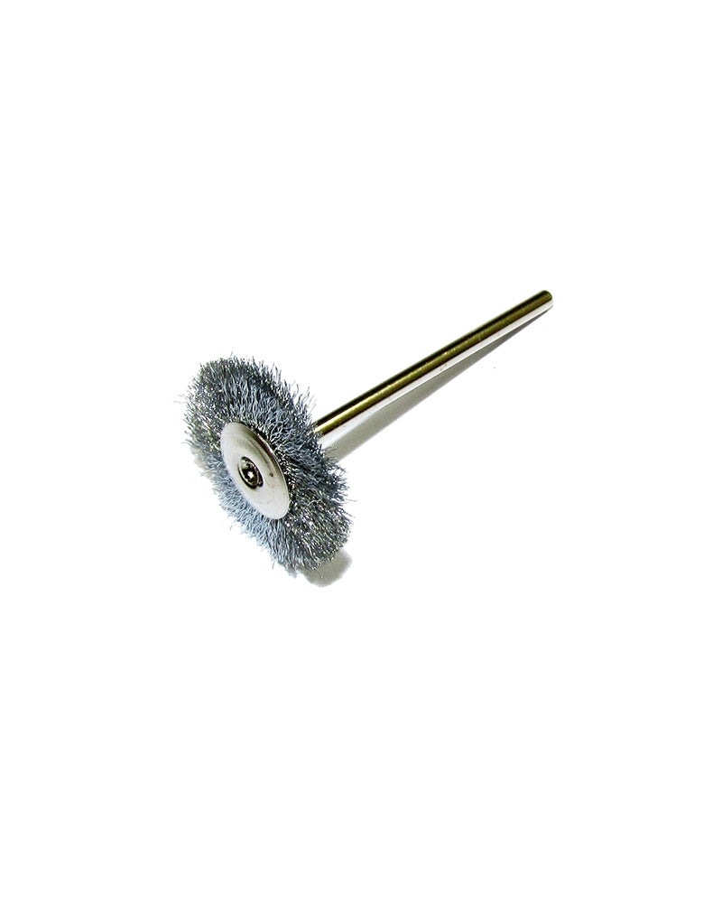 Polishing Brush On Arbor Steel