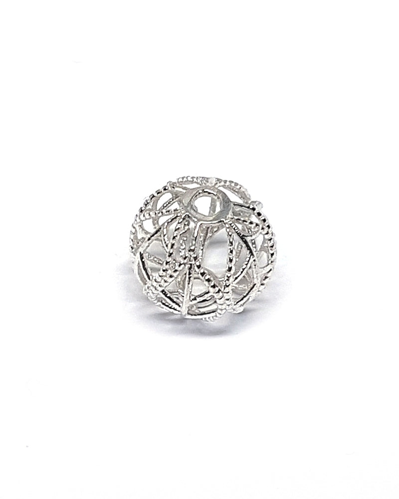 Sterling Silver 8mm Tissue Ball