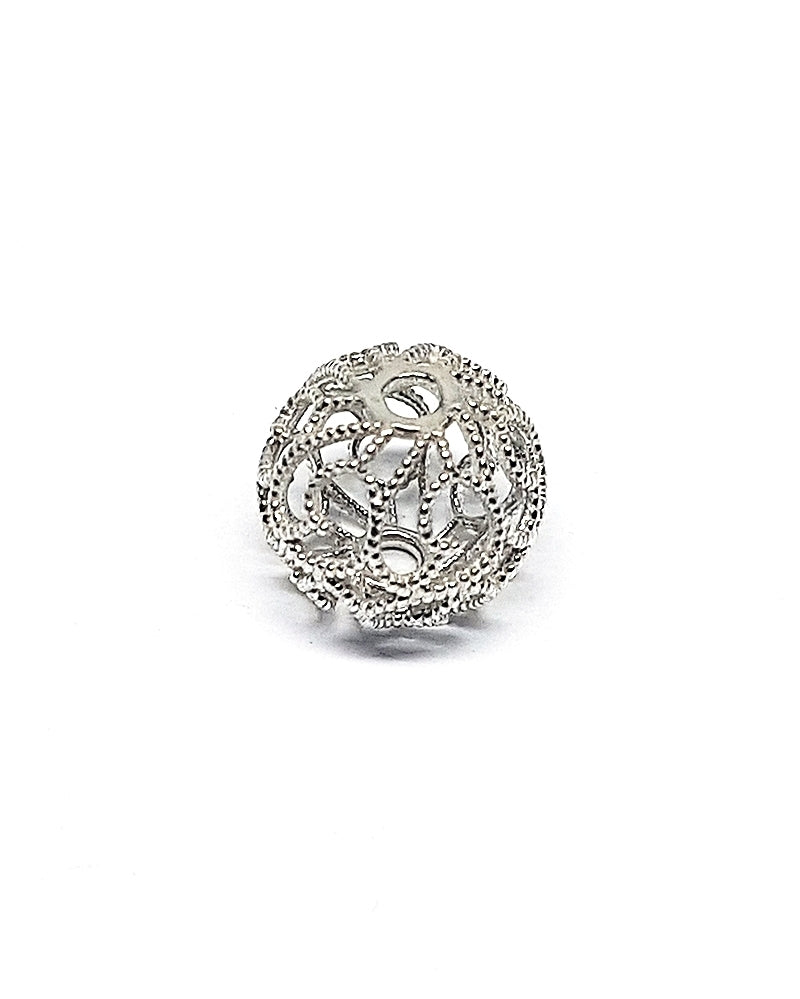 Sterling Silver 8mm Tissue Ball