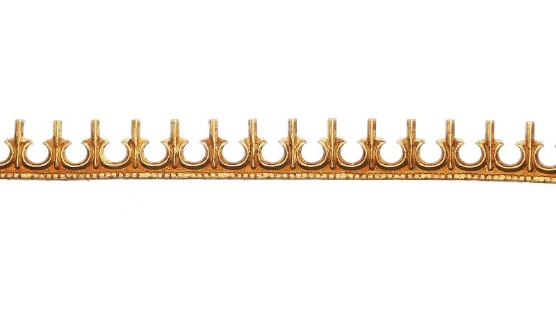 Brass Gallery Ribbon 3355