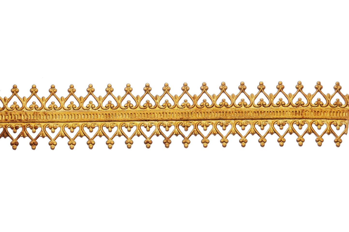 Brass Gallery Ribbon 3085