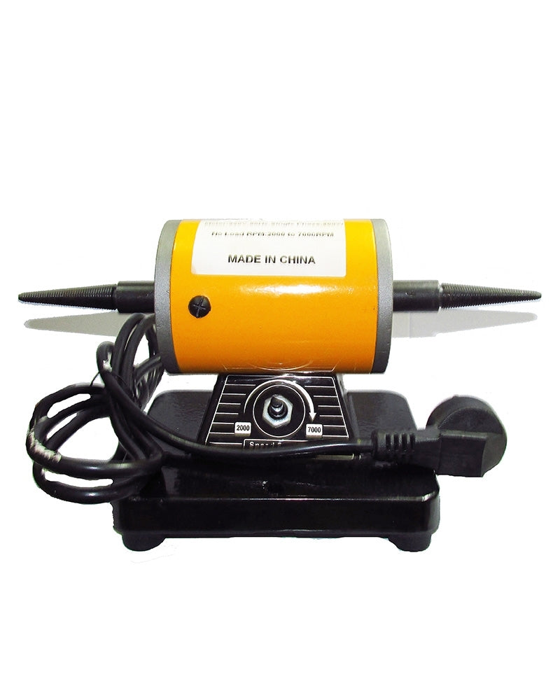 Small Cone Polishing 220V Motor Bench Grinder Machine