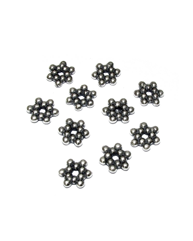 925 Sterling Silver Star Of David Bead 14.5mm