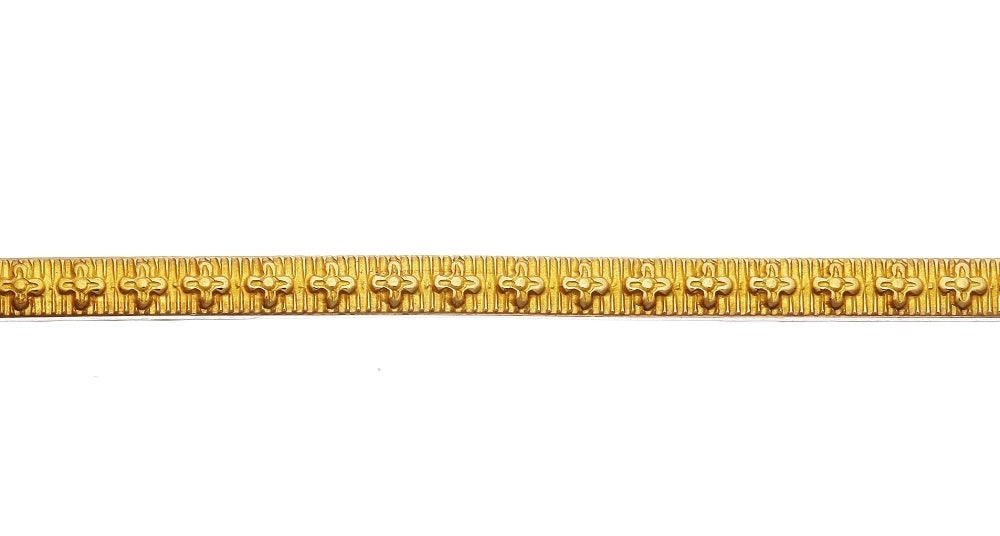 Brass Gallery Ribbon 3096