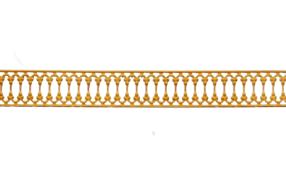 Brass Gallery Ribbon 3319