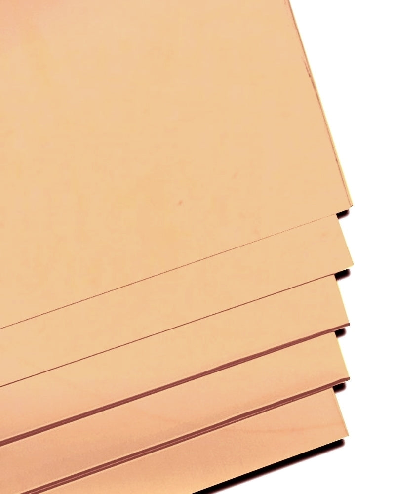 14K Rose Gold Half Hard Sheet (Thickness: 0.2mm - 1mm)