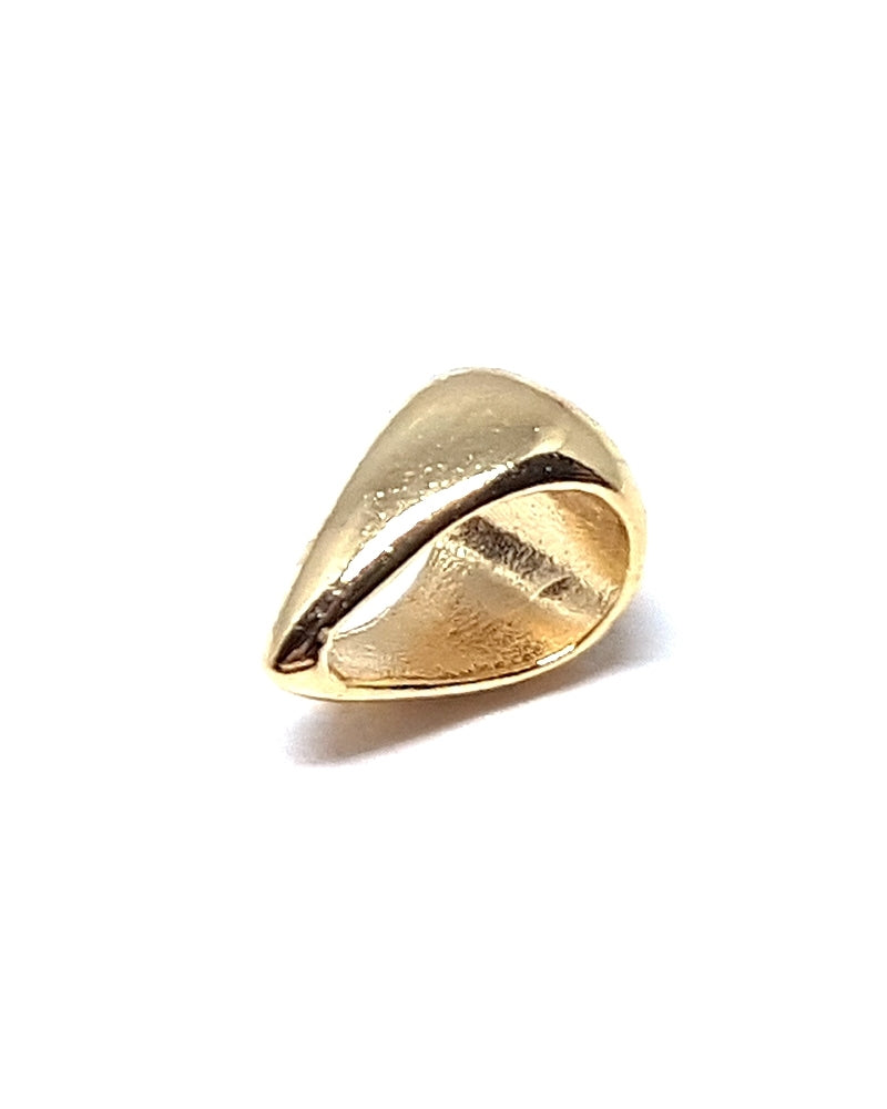 14K Yellow Gold Wide Cast Bail 6.1mm