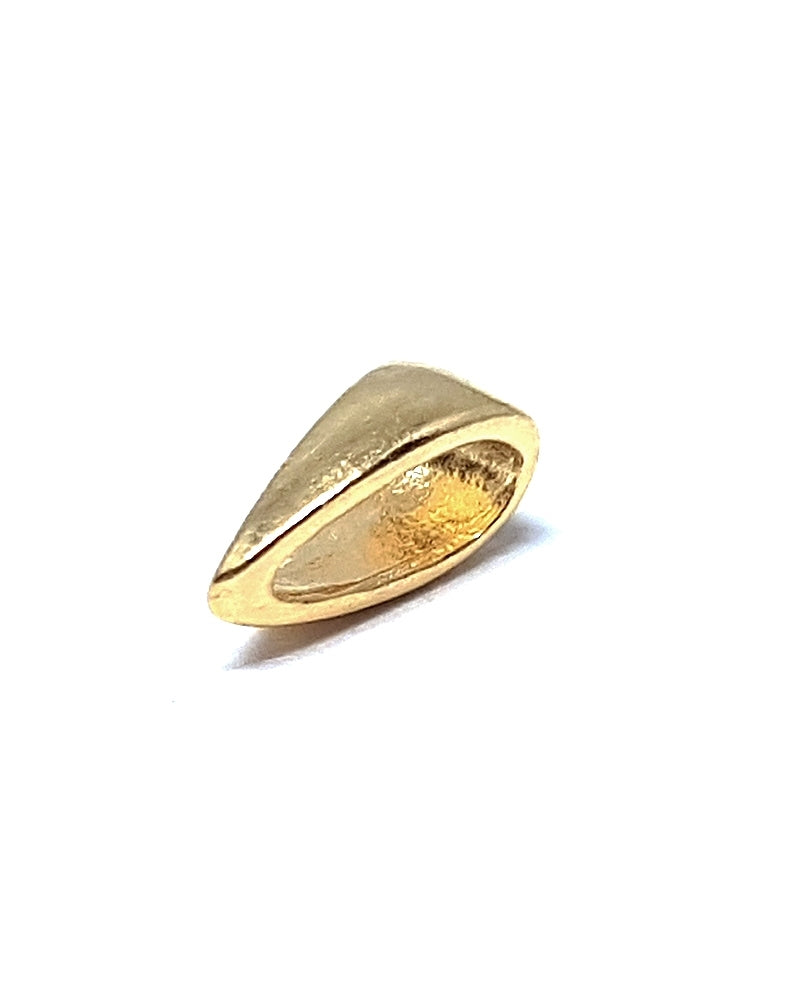 18K Yellow Gold Cast Bail 6mm