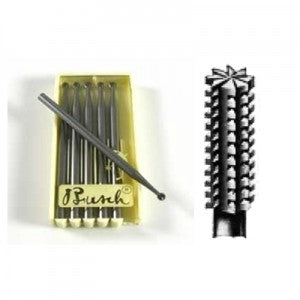 Busch Cylinder Cross Cut Burr 0.10mm