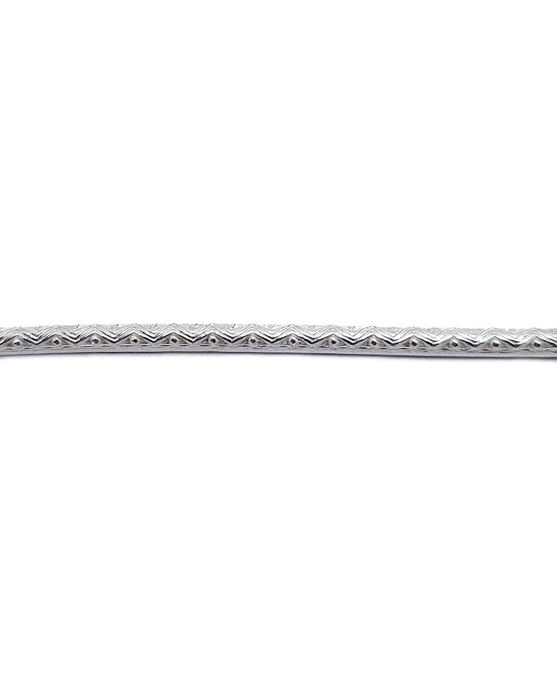 935 Silver Gallery Pattern Strip 3380
