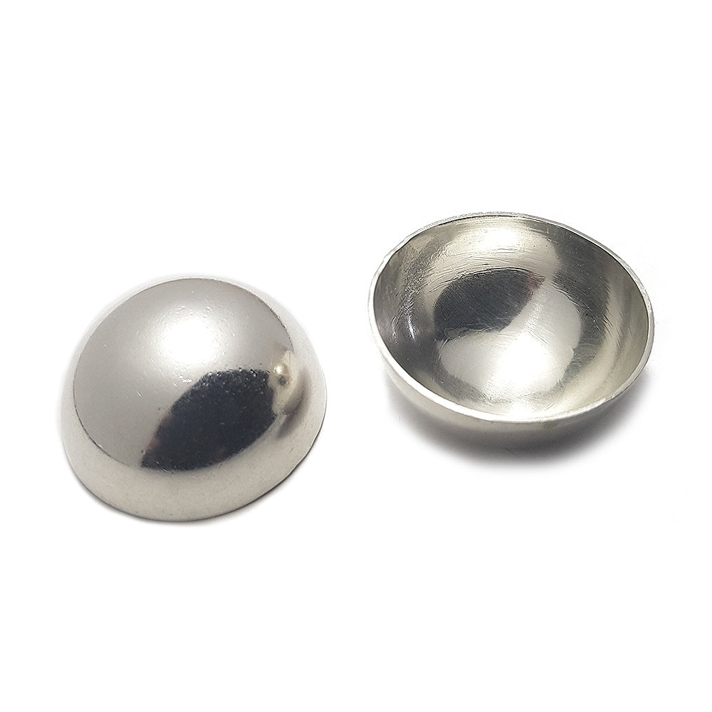 925 Sterling Silver Half Ball 32mm