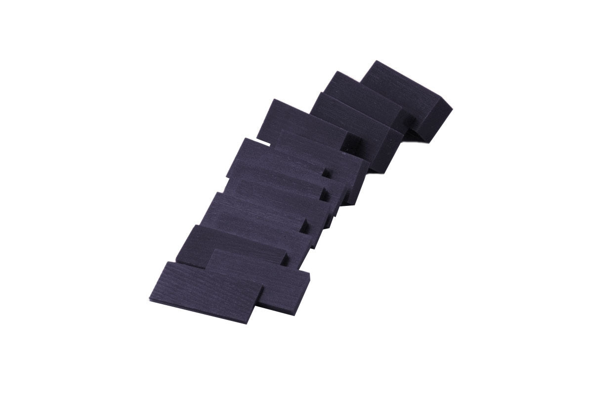 Matt Carving Wax Slices, Purple, Assortment of 13 pieces