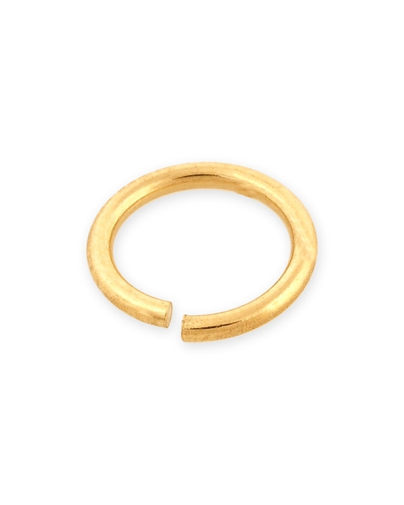 Yellow Gold Filled Open Jump Ring 0.6X3mm