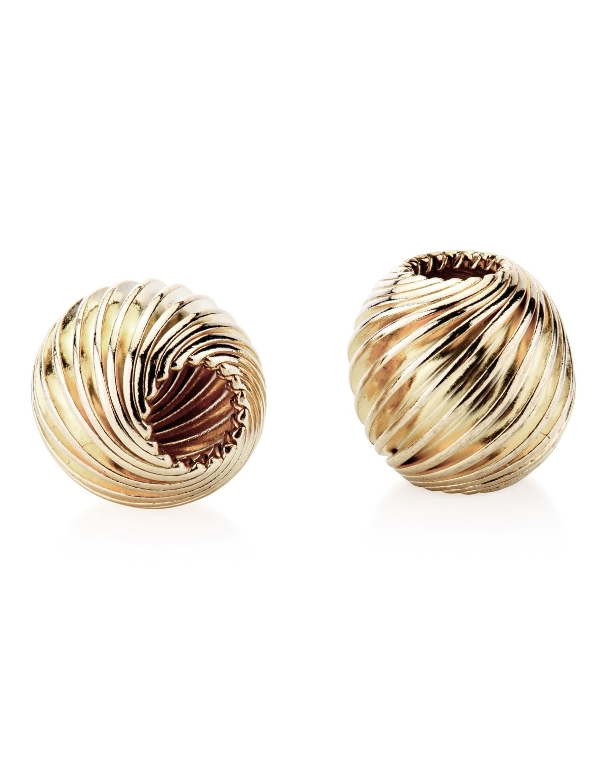 Gold Filled 8mm Corrugated Round Bead