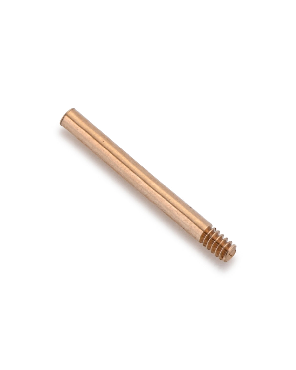 14K Yellow Gold 10mm Threaded Post