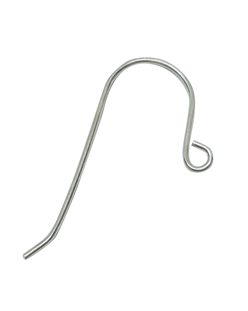 Sterling Silver Hook Ear Wire 0.8mm