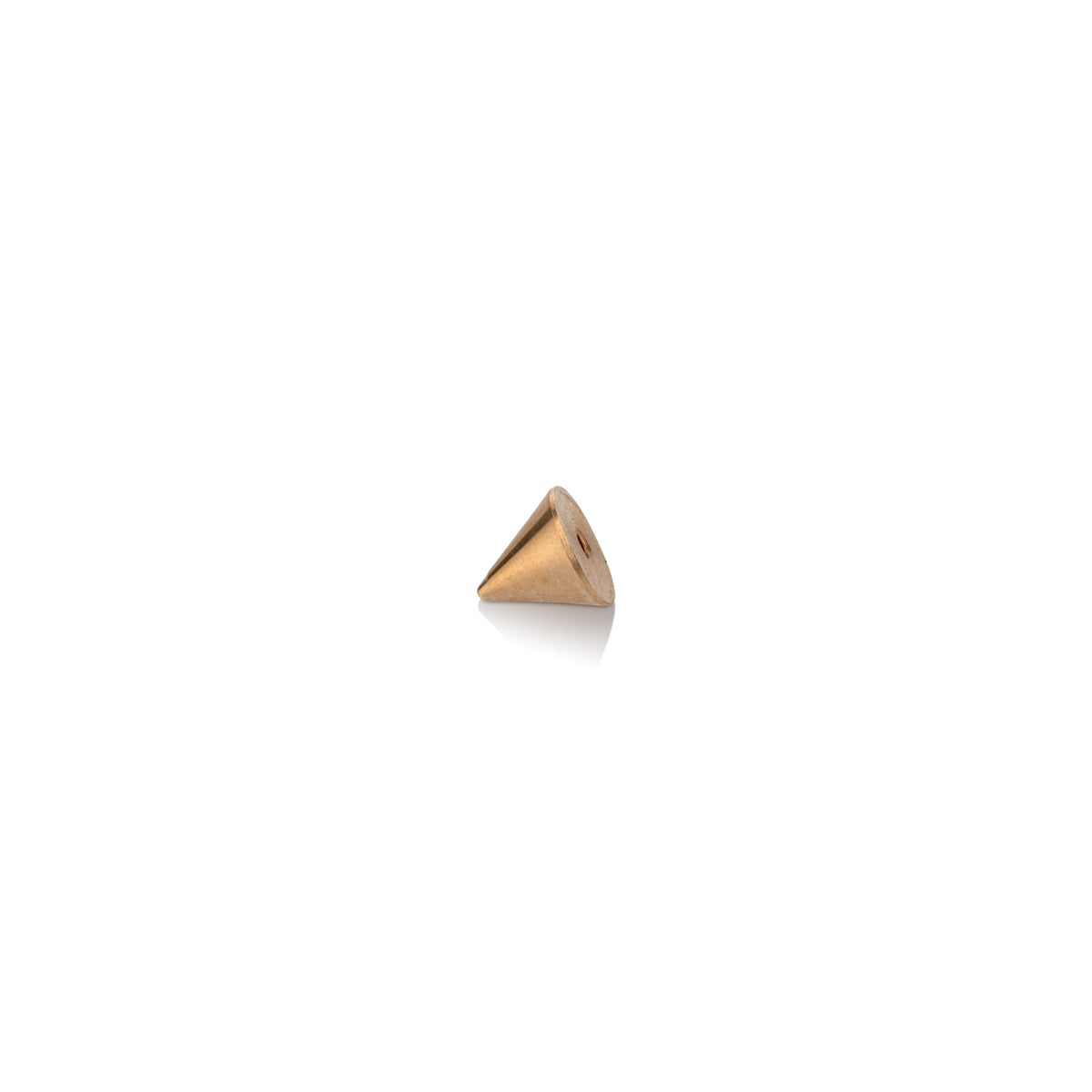 14KY Gold Cone Shaped Screw Butterfly FVCO