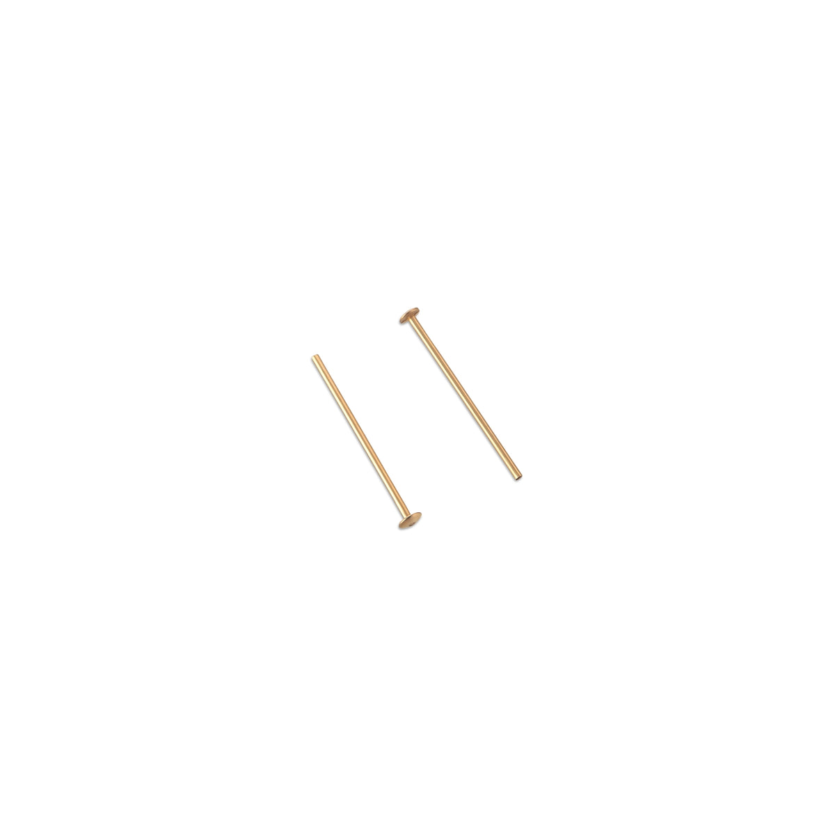 Gold Filled Nail 0.5/13mm +Flat Head